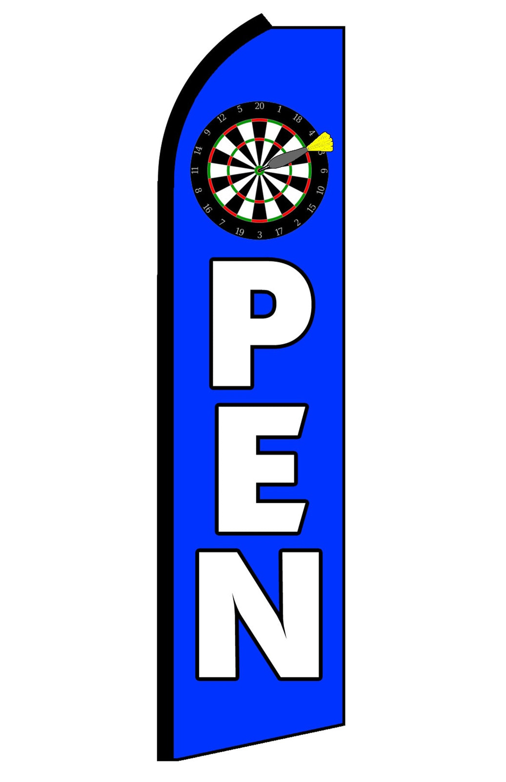 Open Swooper Feather Flag #ab3