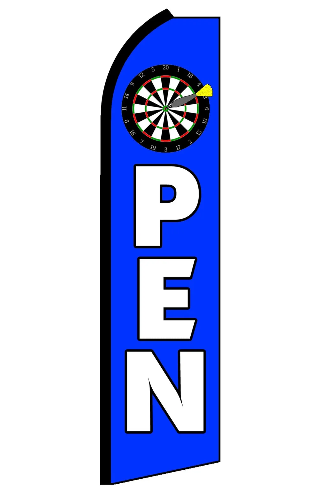 Open Swooper Feather Flag #ab3