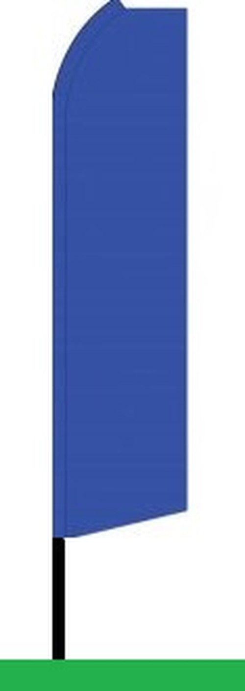 Blue Swooper Feather Flag #rw1