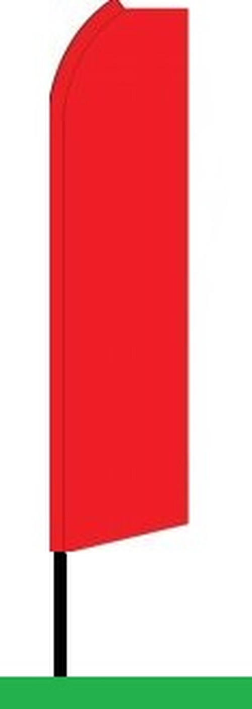 Red Swooper Feather Flag #rx0