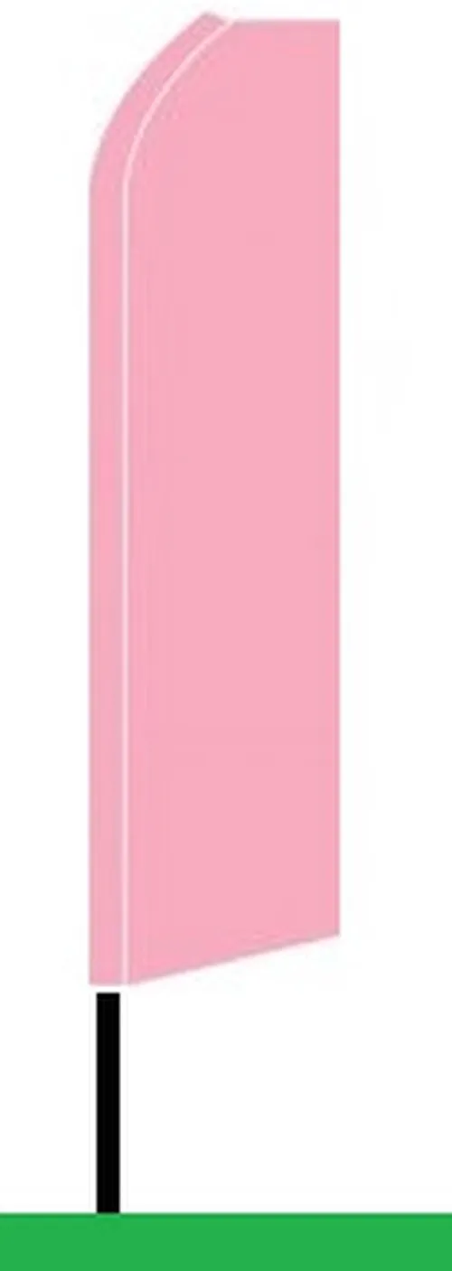 Pink Swooper Feather Flag #rw5