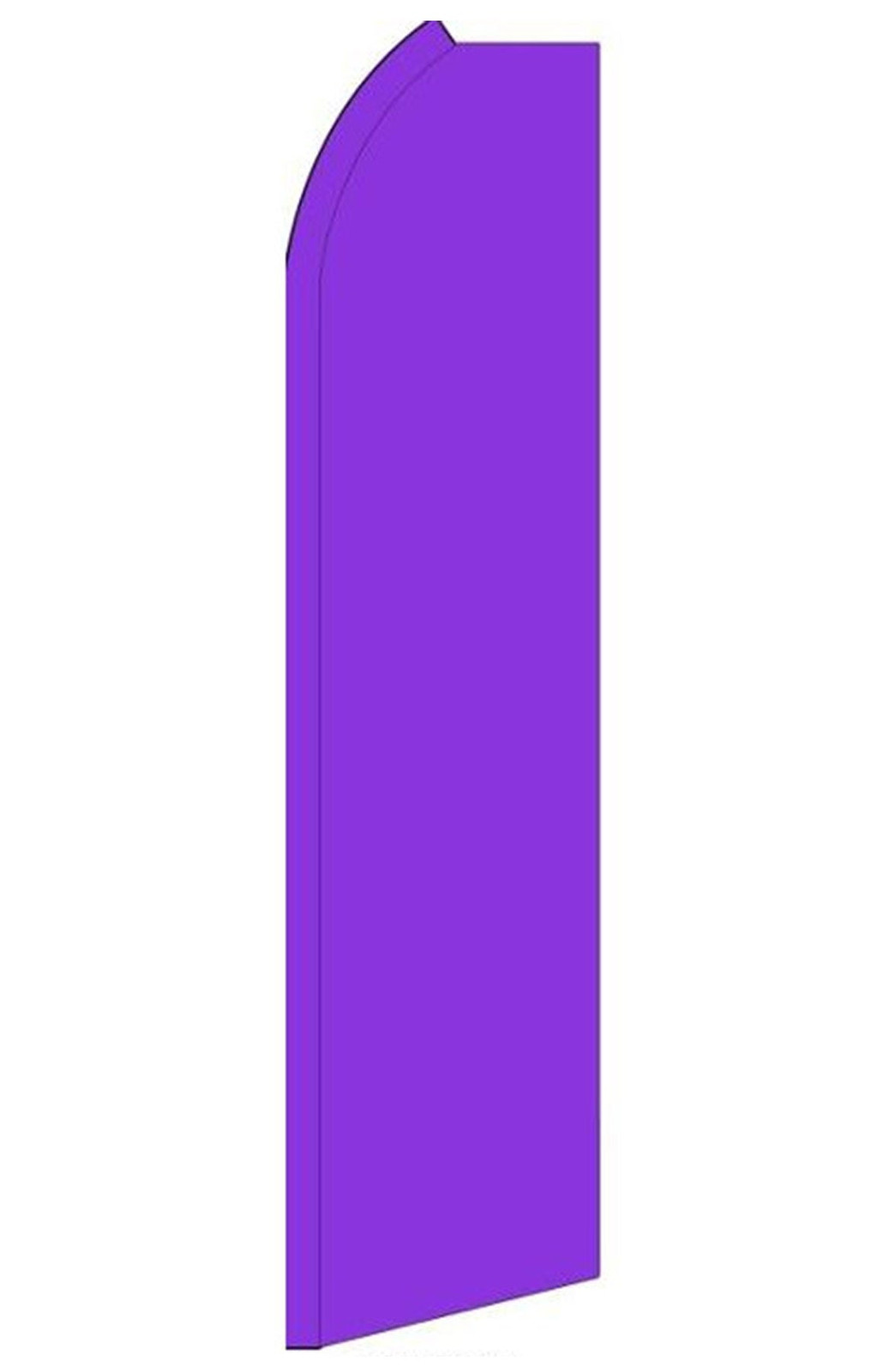 Purple Swooper Feather Flag #rw9