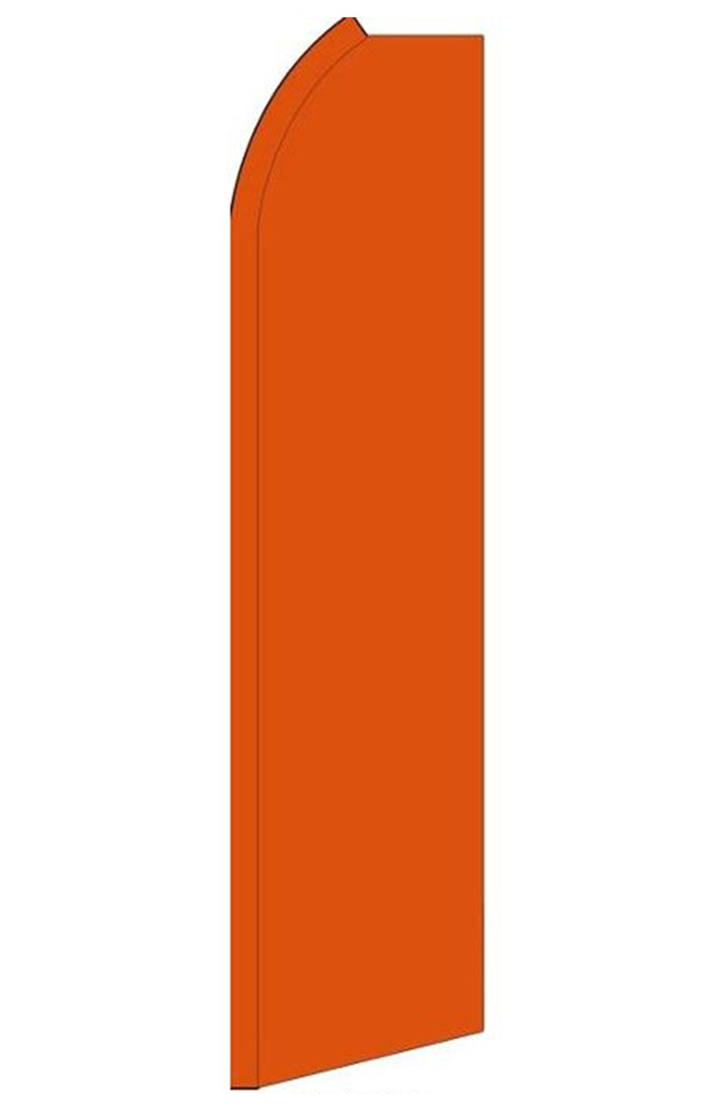 Orange Swooper Feather Flag #rw8