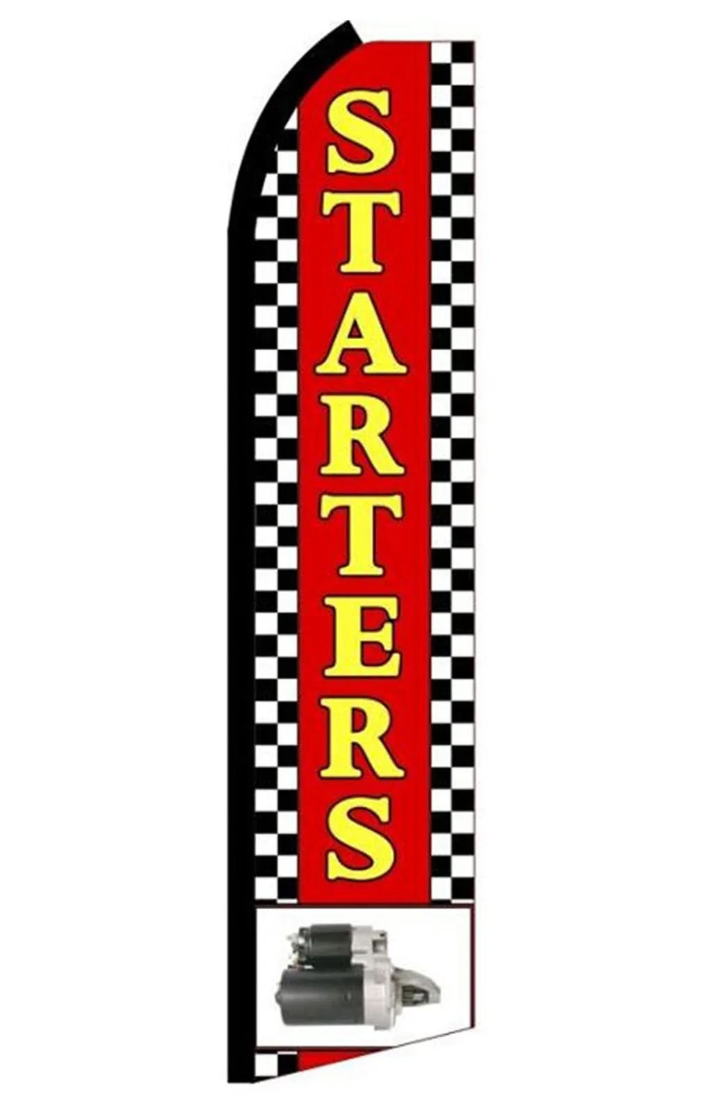 Starters vertical swooper feather flag, SL5