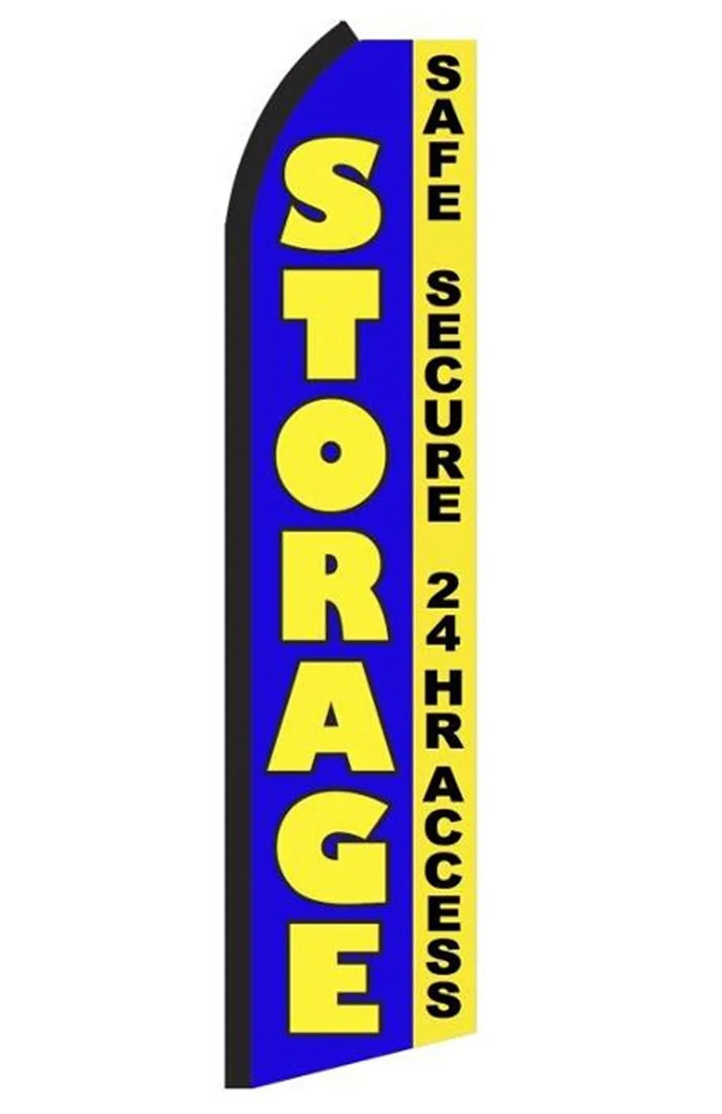 Storage Safe Secure Swooper Feather Flag #rx7