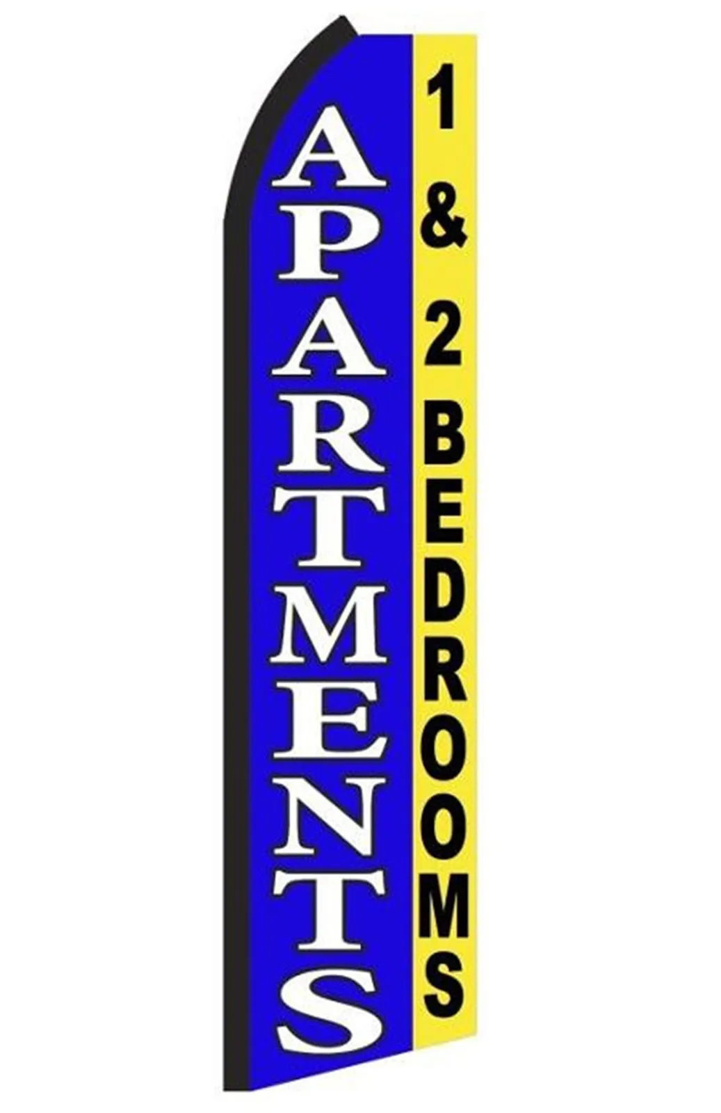Apartments 1-2 Bedrooms Swooper Feather Flag #ra1