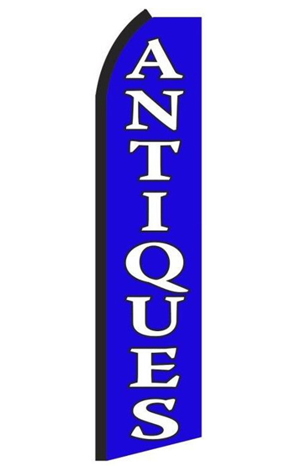 Antiques swooper feather flag, design RA9