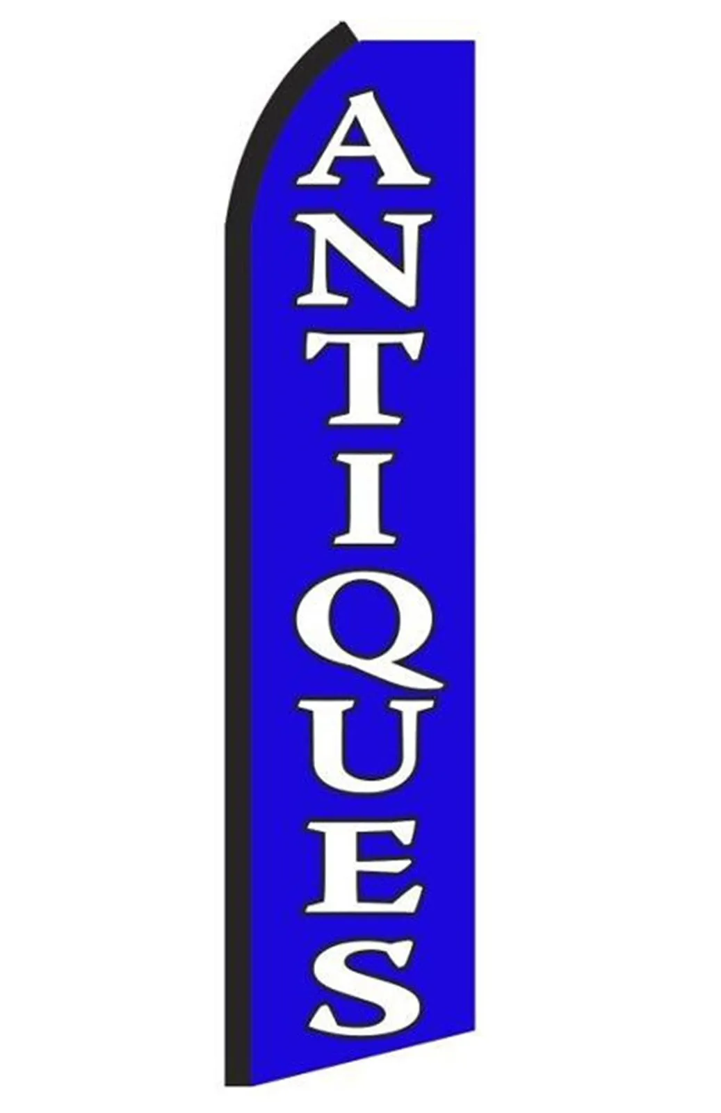 Antiques swooper feather flag, design RA9