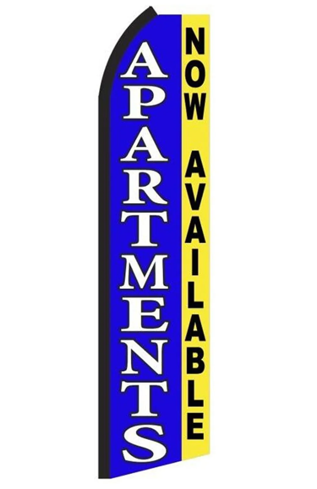 Apartments Now Available swooper feather flag, design RB0
