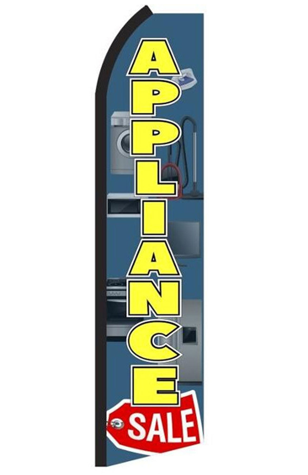 Appliance Sale swooper feather flag, design RB1