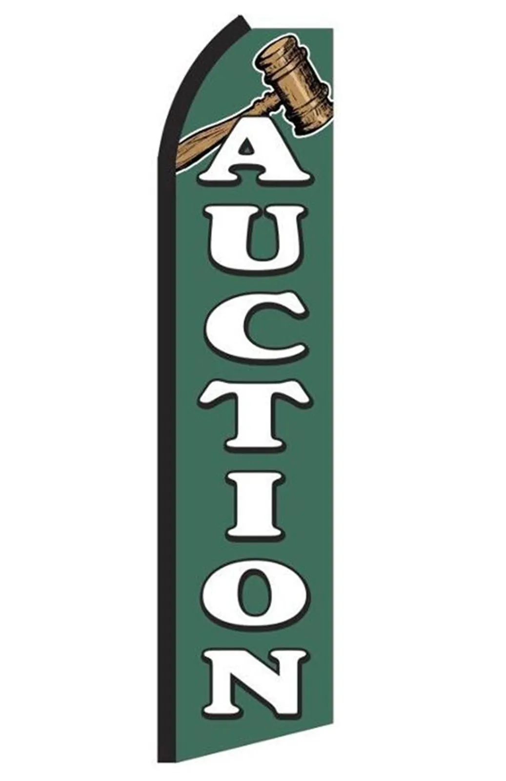 Auction swooper feather flag, design RB3