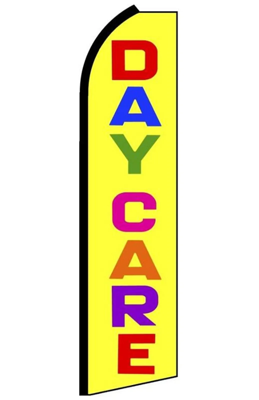 Daycare swooper feather flag, design RG3