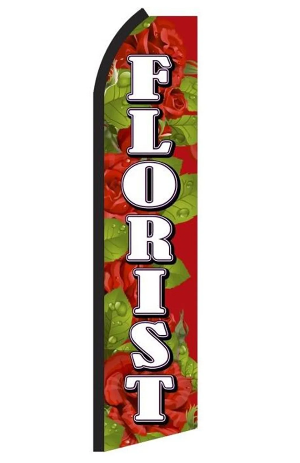 Florist swooper feather flag, design SH8