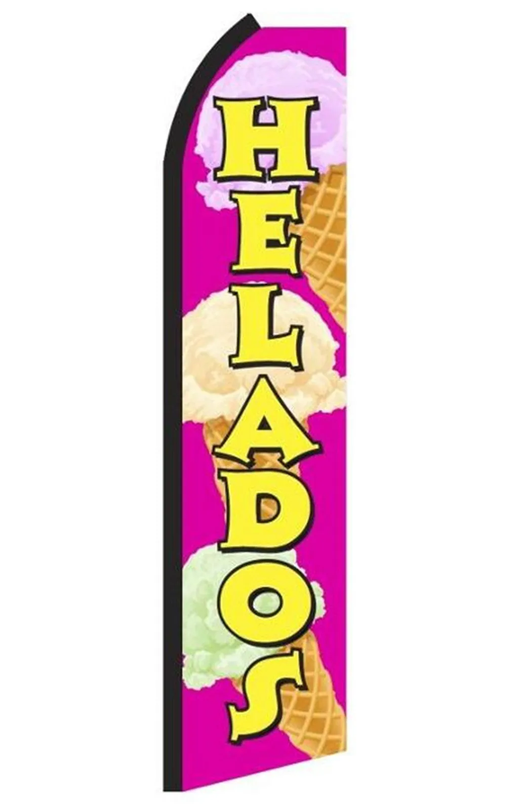 Helados Swooper Feather Flag #sf7