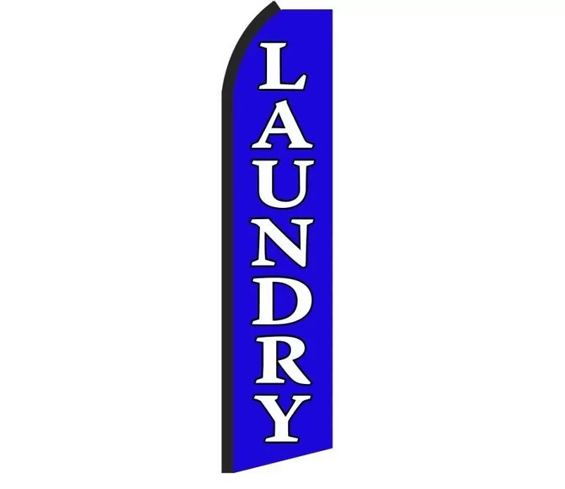 Laundry swooper feather flag, design SK5