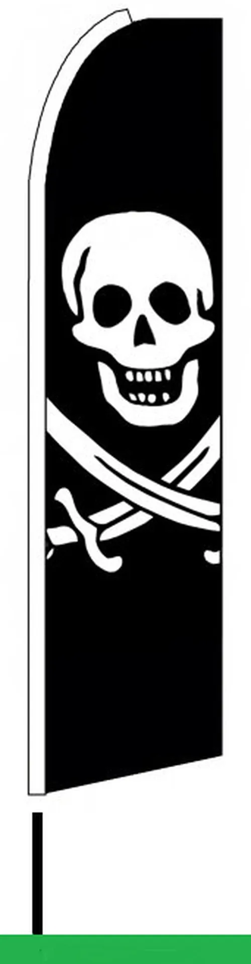 Pirate Swooper Feather Flag #ab37