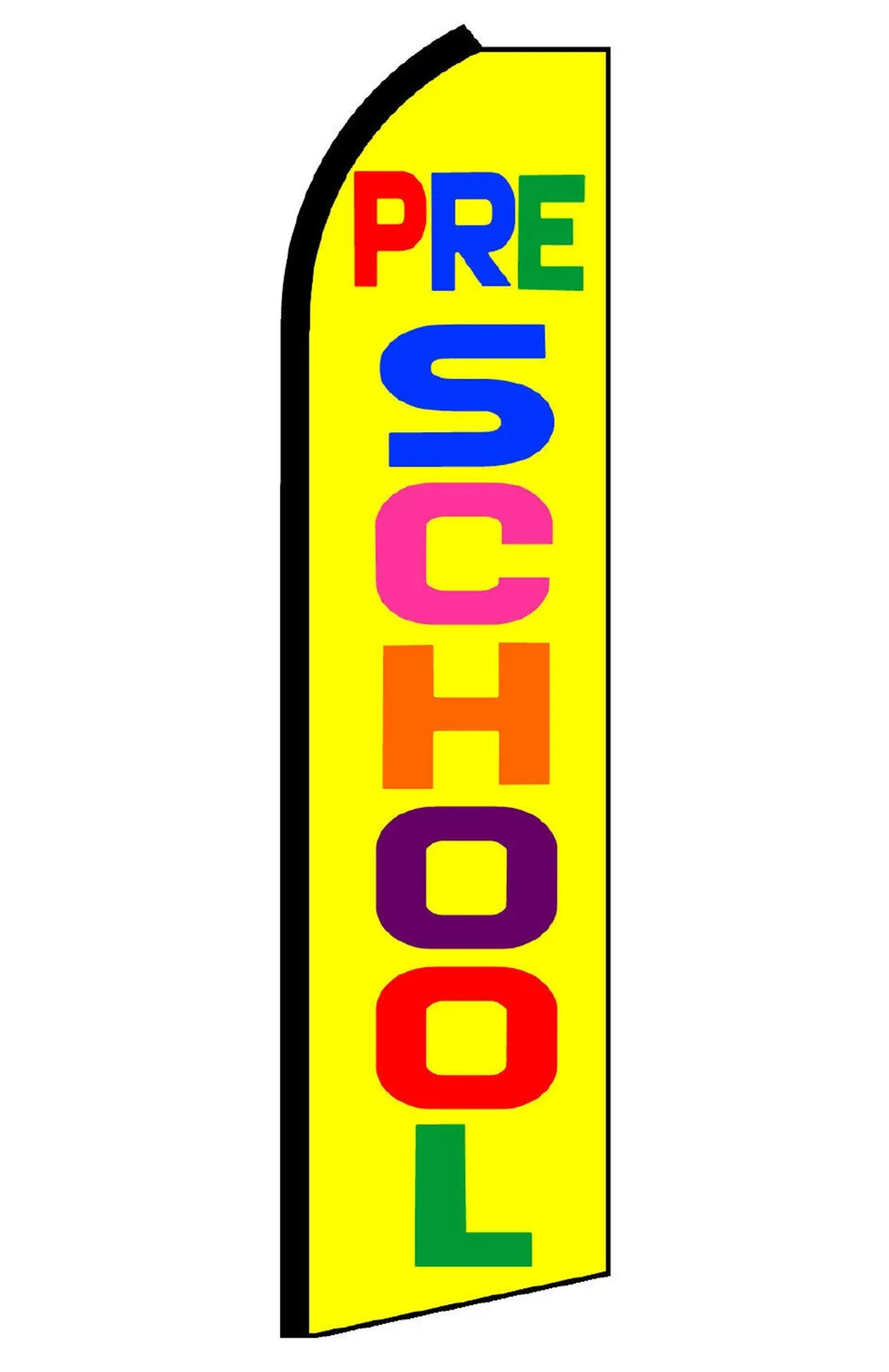Preschool Swooper Feather Flag #sd7