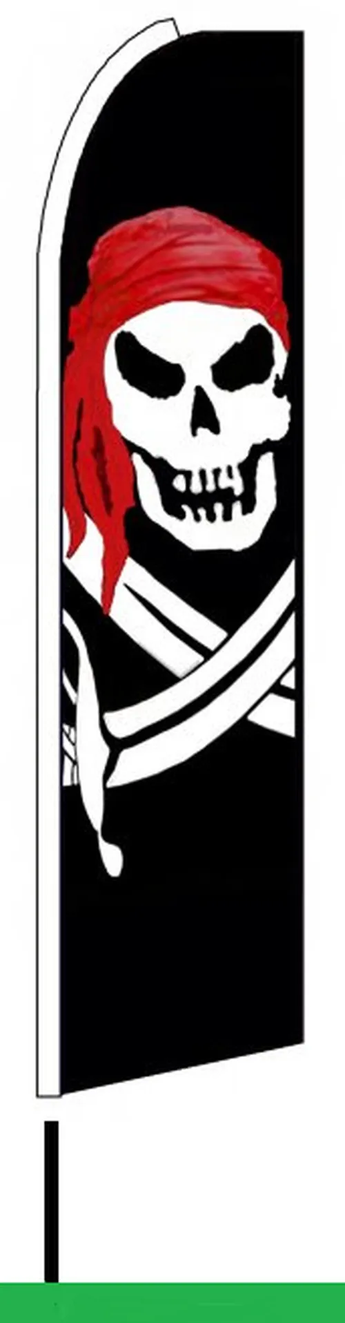 Pirate Swooper Feather Flag ab36
