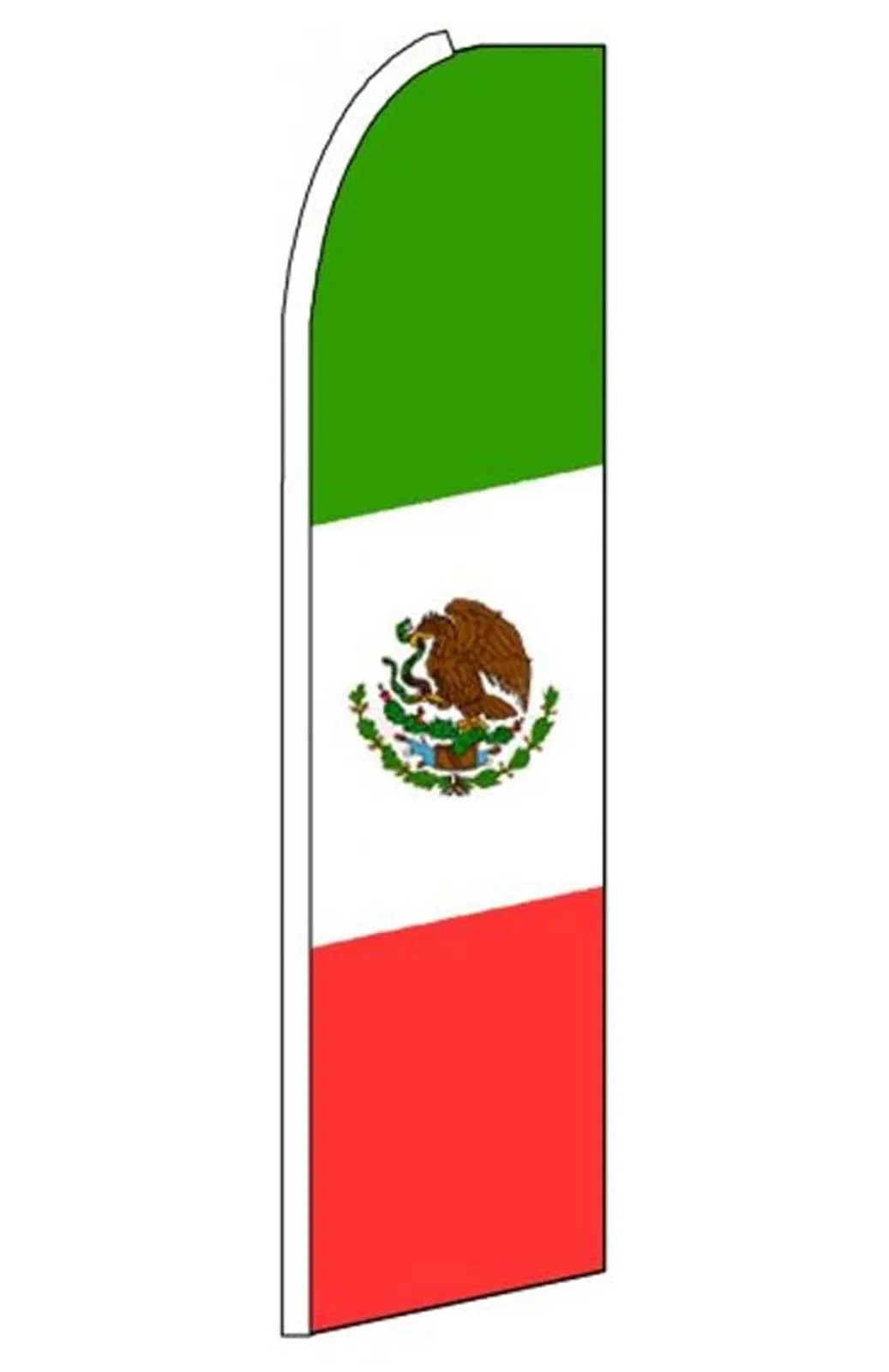 Mexico vertical swooper feather flag, EZ831