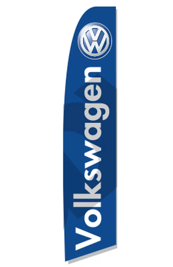 Volkswagen vertical swooper feather flag, EZ831