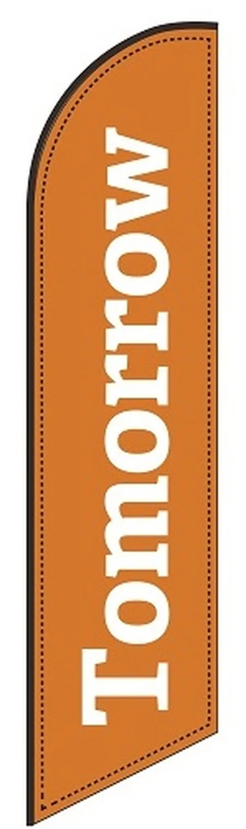 tomorrow feather flag kit 2-sided