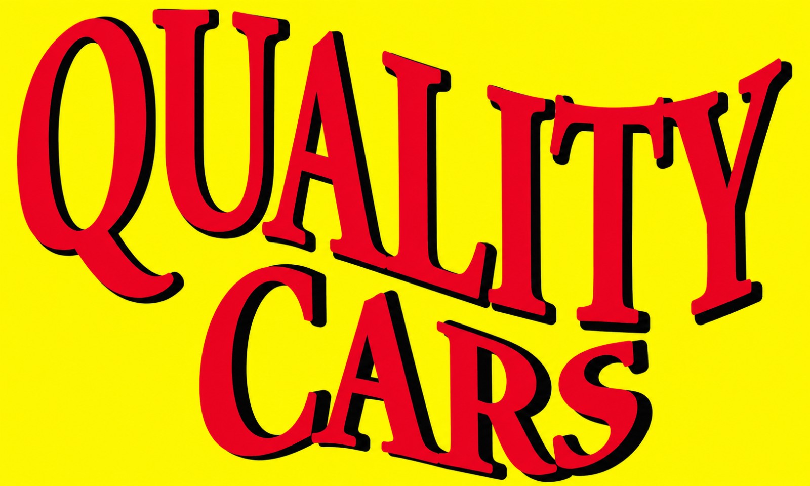 Rectangular 3x5 Quality Cars flag, style 304R, with two hanging grommets