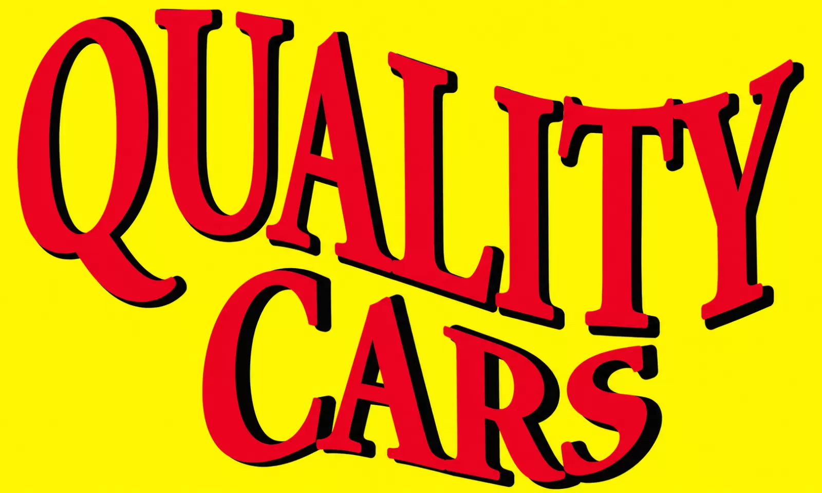 Rectangular 3x5 Quality Cars flag, style 304R, with two hanging grommets