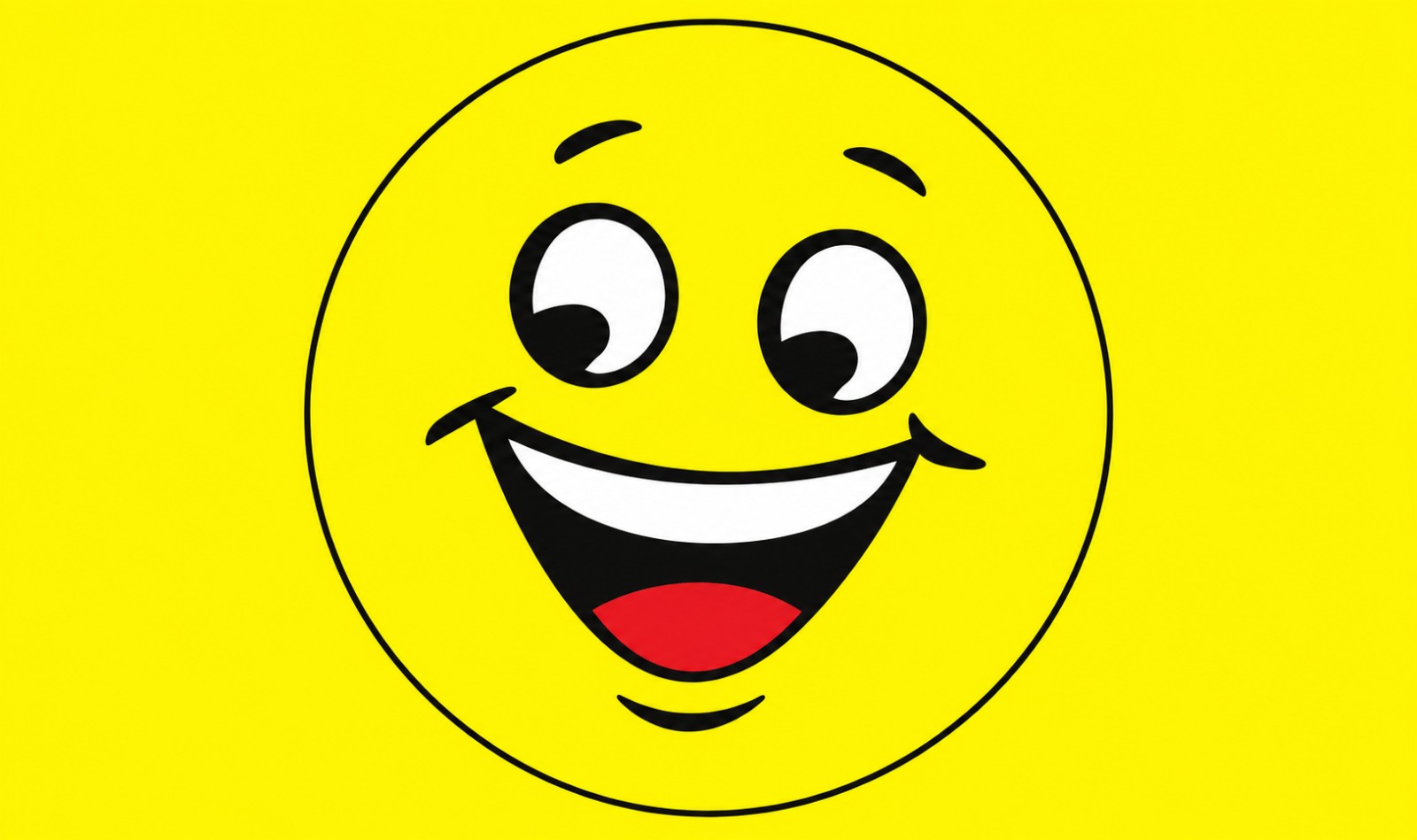 Rectangular 3x5 Happy Face flag, style 326RA, with two hanging grommets