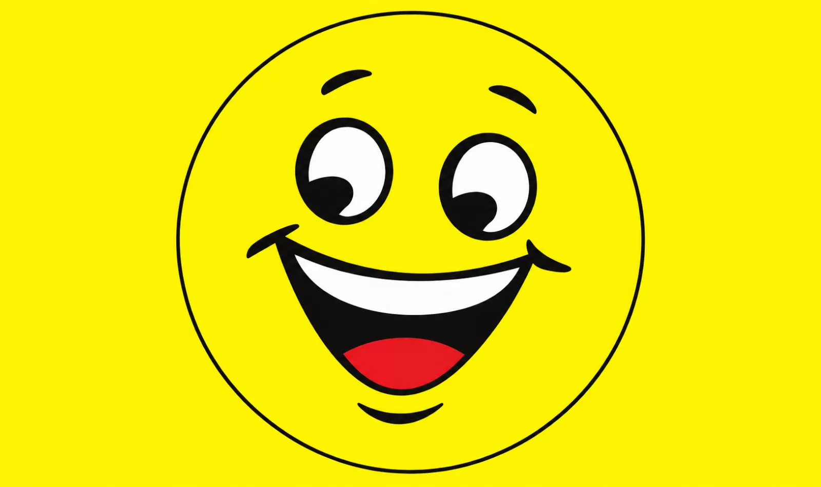 Rectangular 3x5 Happy Face flag, style 326RA, with two hanging grommets