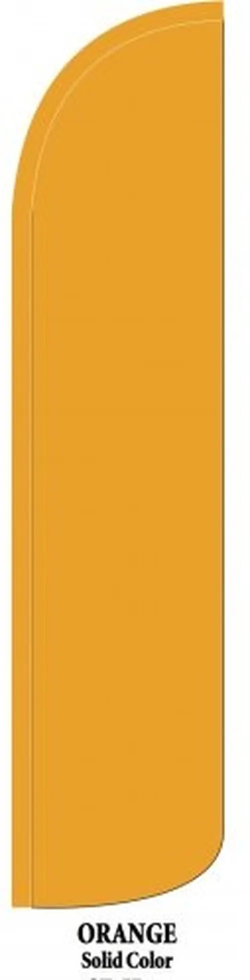 orange windless feather flag #sfjr3