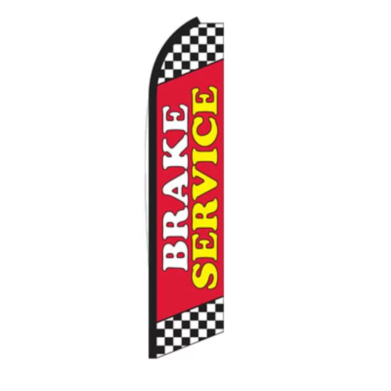 Brake Service Swooper Feather Flag
