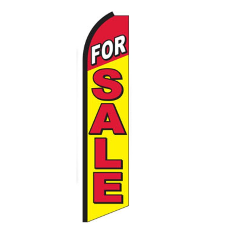 For Sale Swooper Feather Flag