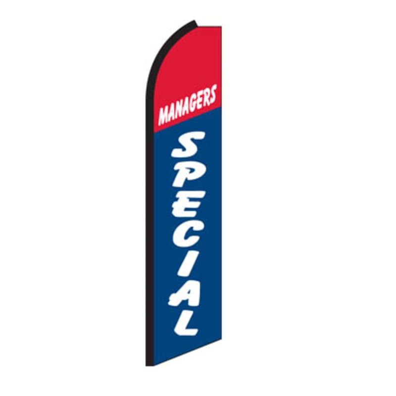 Managers Special Swooper Feather Flag