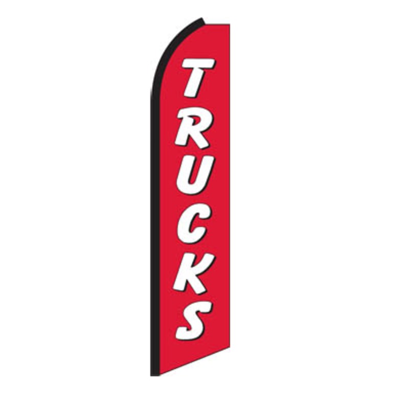 Trucks Swooper Feather Flag