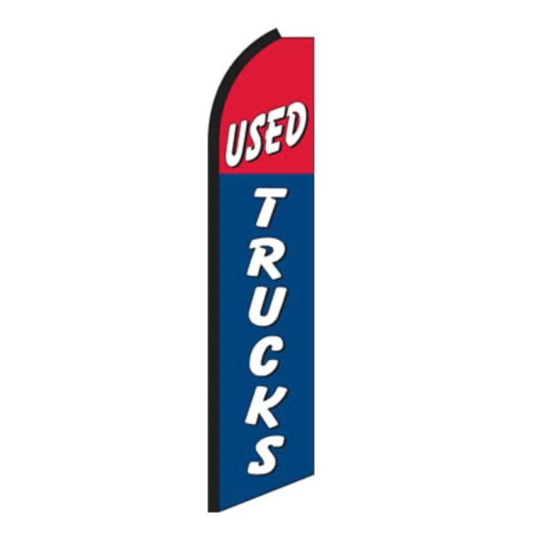 Used Trucks Swooper Feather Flag
