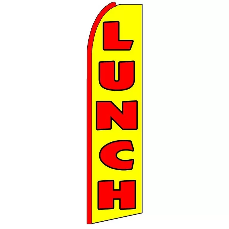 Lunch swooper feather flag, design SF-K177