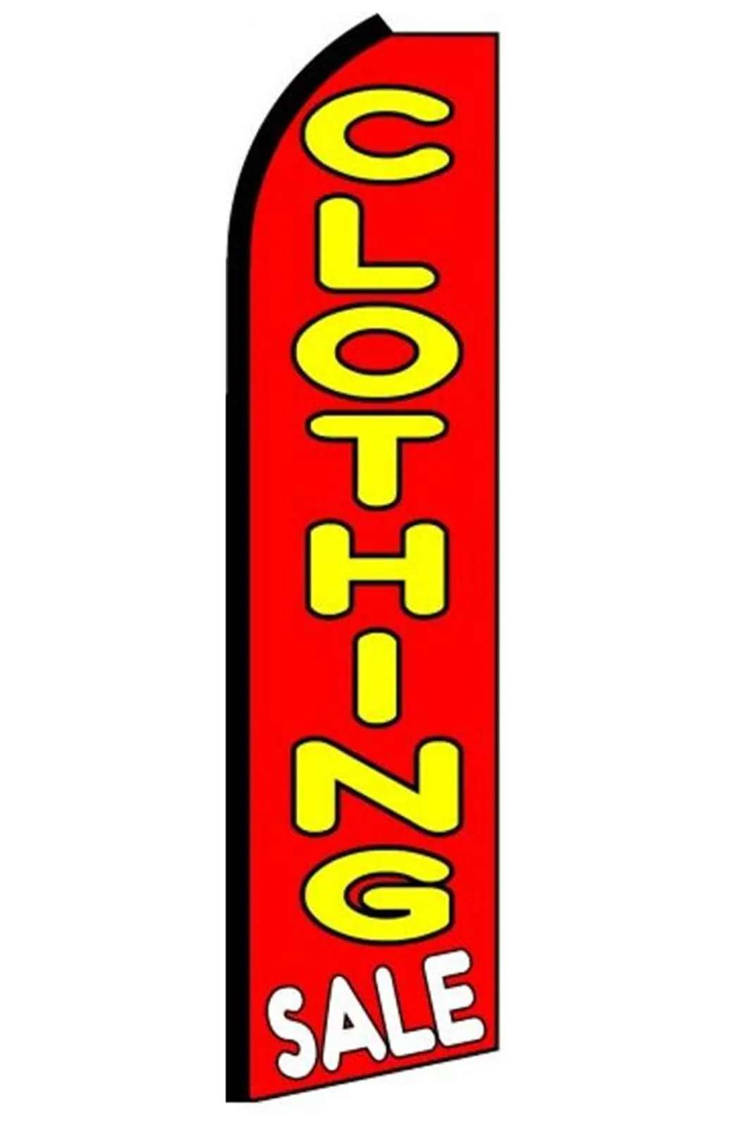 Clothing Sale Swooper Feather Flag K334