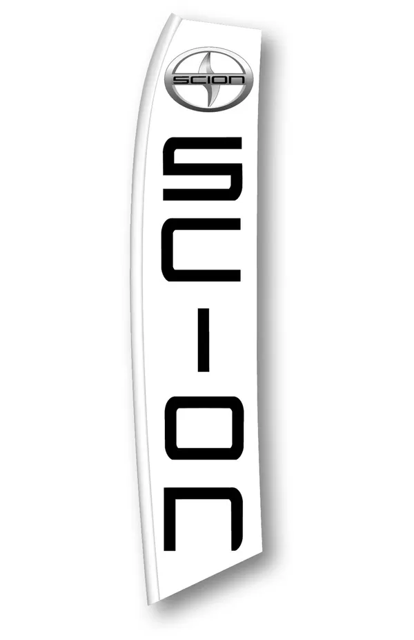 Scion vertical swooper feather flag, SW-SCN