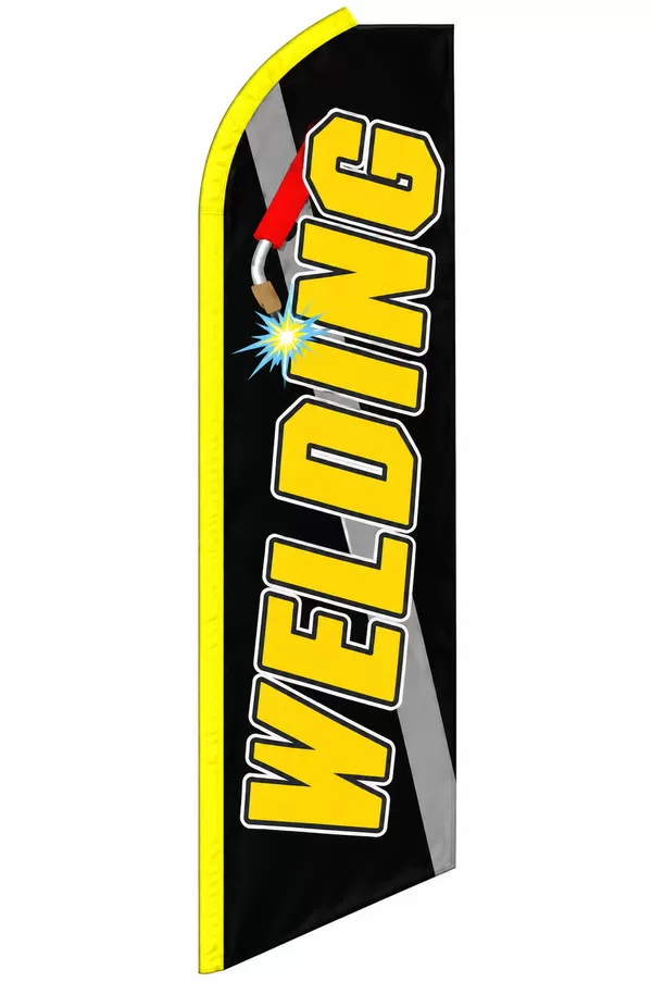 Welding swooper feather flag, design SF-WELD