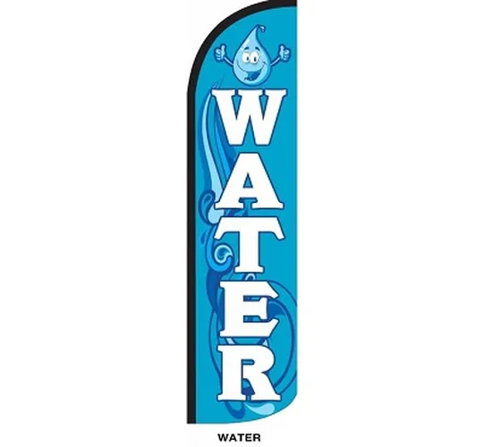 Windless WATER Feather Flag #sf-wf133