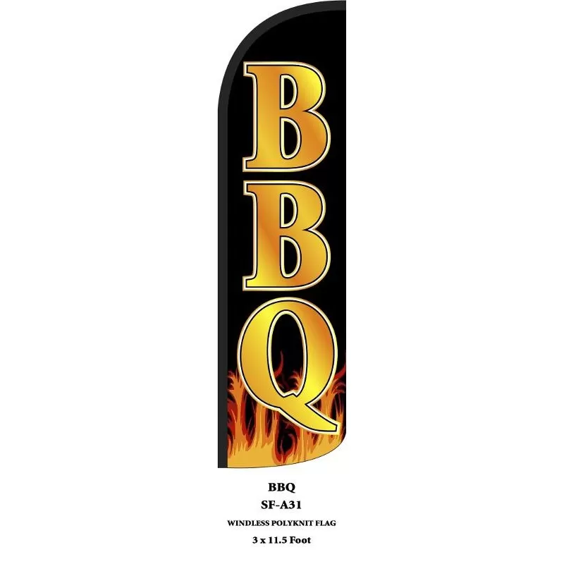 windless bbq feather flag sf-a31