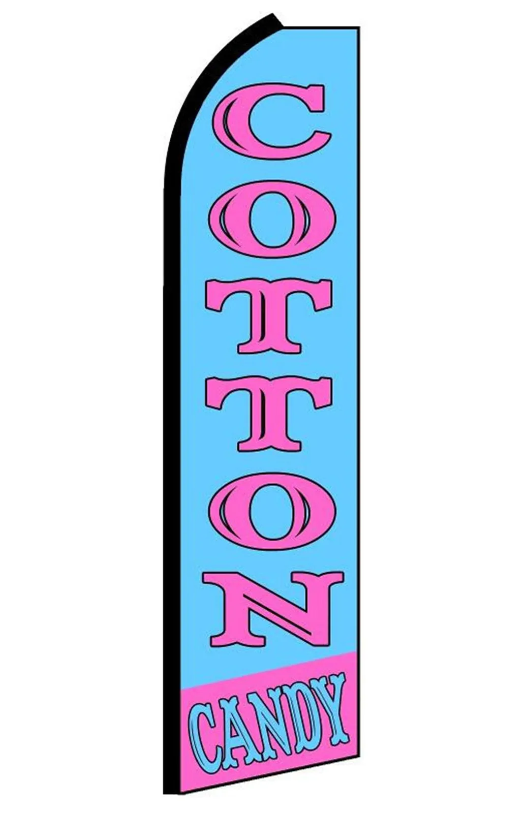 Cotton Candy Swooper Feather Flag Sf-k167