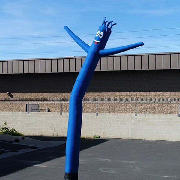 Blue 18-foot inflatable air dancer tube man, style GD11004