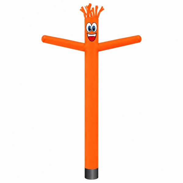 Orange 18-foot inflatable air dancer tube man, style GD11010