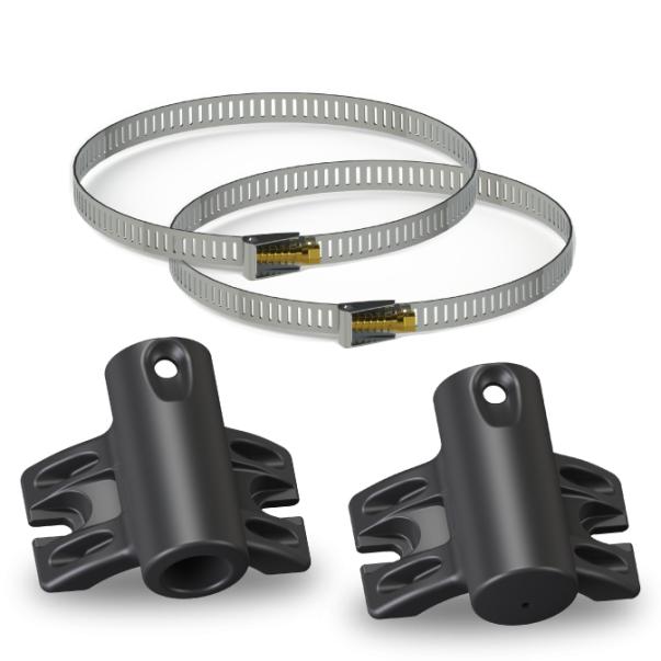 Banded Upper and Lower Balloon Pole Bracket Kit
