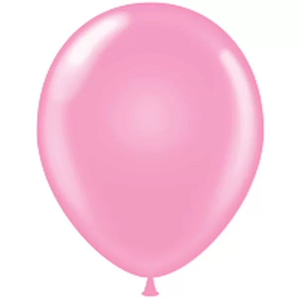 Pink 17-inch balloons for Breast Cancer Awareness displays, bag of 72
