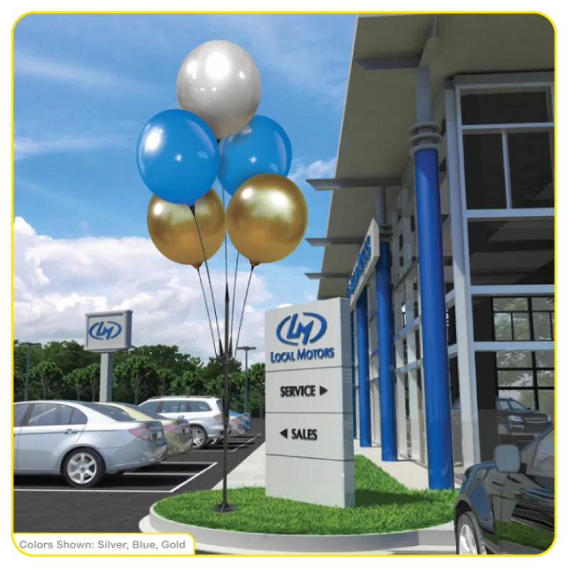 BalloonBobberCluster Pole Kit - item CP-BBKTCPMC999