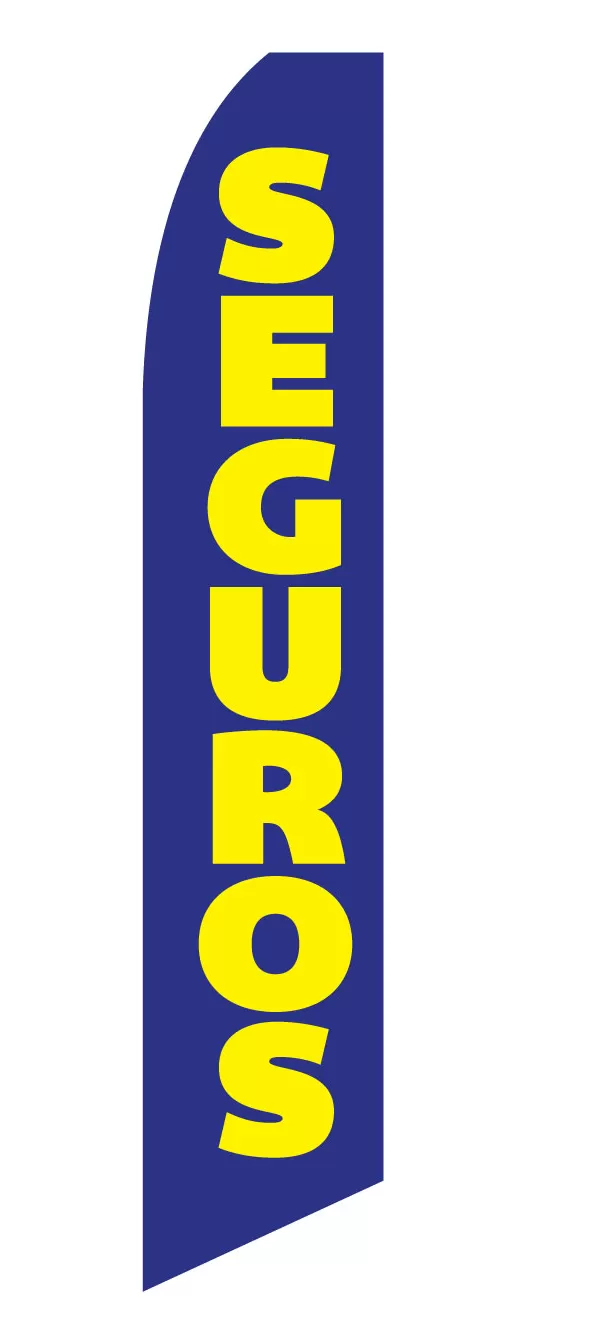 Seguros Swooper Feather Flag - Sf-2247