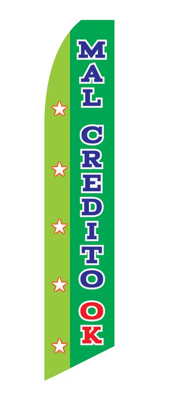Mal Credito OK green #sf-2262