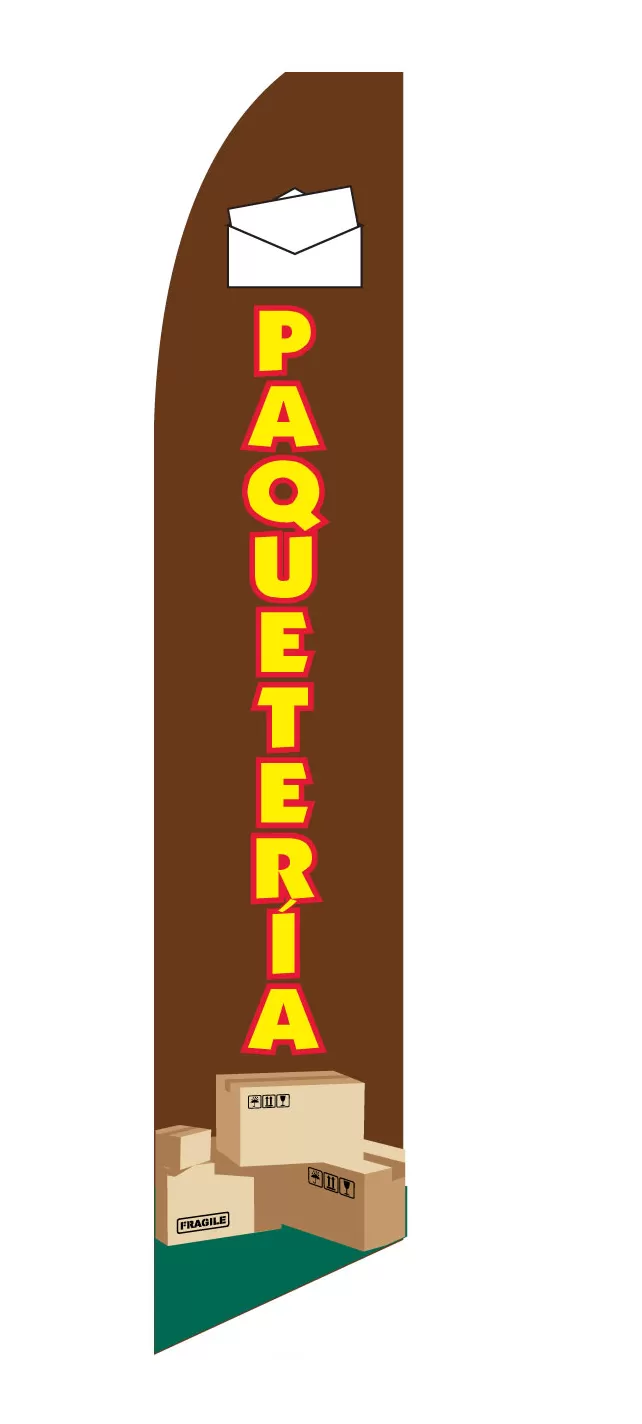 Paqueteria Swooper Feather Flag #sf-2249